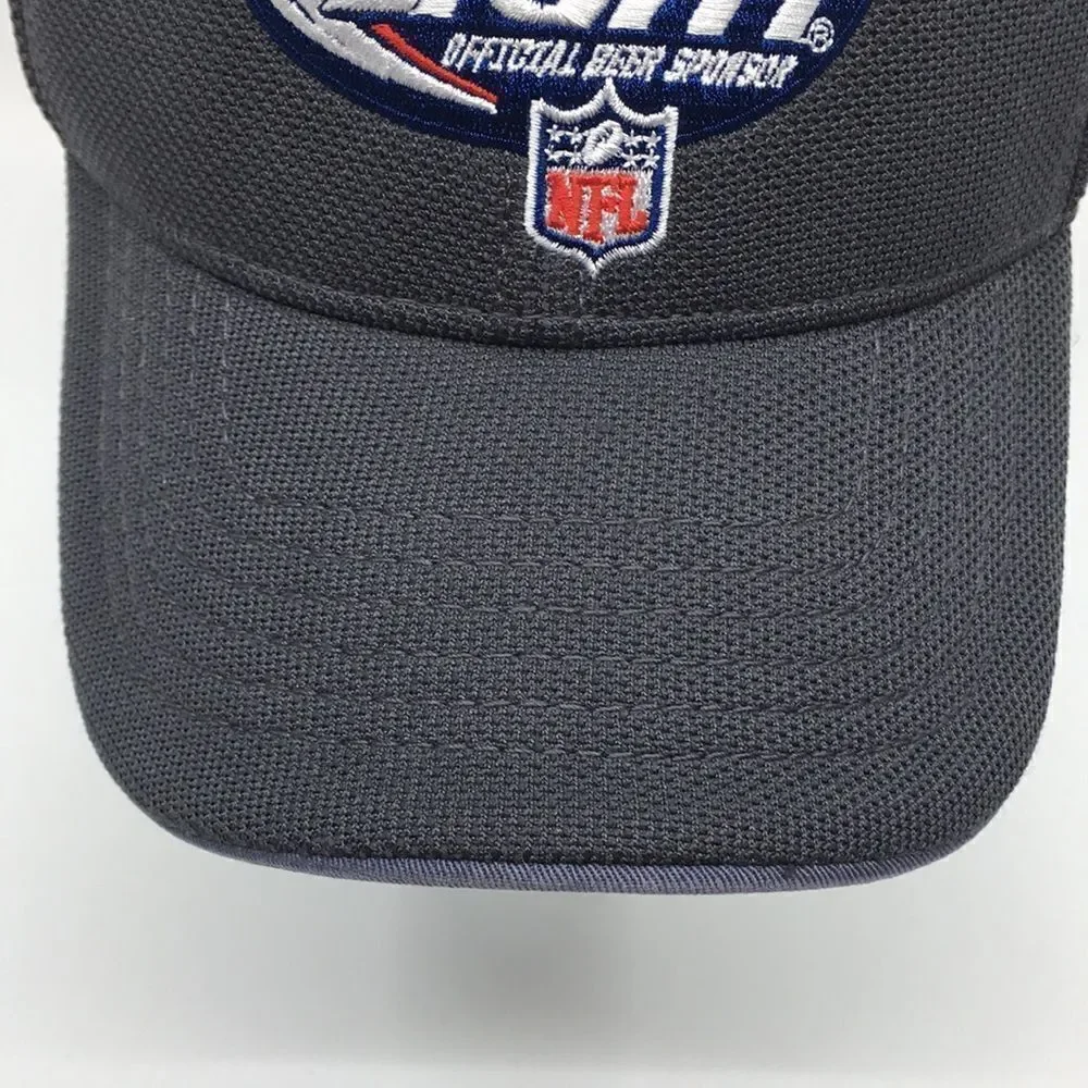 Bud Light NFL Football Men’s Baseball Cap Hat with hook and loop backstrap